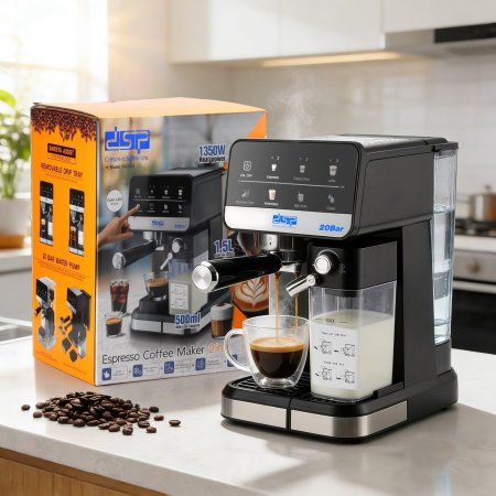 ماكينة قهوة بالحليب  | DSP Coffee Machine 2in1